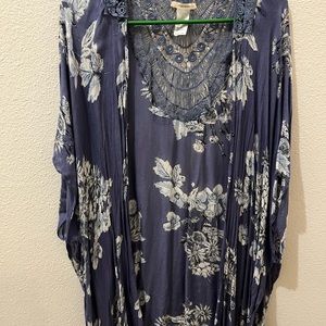 1XL Maurice’s purple kimono